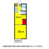 京成本線/京成臼井駅 徒歩3分 2階 築31年 1DKの間取り