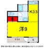 総武本線/四街道駅 徒歩6分 1階 築62年 1Kの間取り