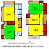 京成本線/京成佐倉駅 徒歩18分 1-2階 築39年 4DKの間取り