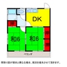 総武本線/四街道駅 徒歩18分 2階 築37年 2DKの間取り