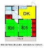 総武本線/四街道駅 徒歩18分 2階 築37年 2DKの間取り