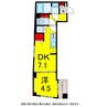 総武本線/四街道駅 徒歩2分 1階 1年未満 1DKの間取り