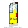 総武本線/四街道駅 徒歩2分 1階 1年未満 1Rの間取り
