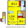 総武本線/四街道駅 徒歩13分 2階 建築中 2LDKの間取り