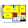 総武本線/都賀駅 徒歩6分 2階 1年未満 2LDKの間取り