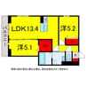 総武本線/都賀駅 徒歩6分 3階 1年未満 2LDKの間取り