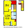 総武本線/佐倉駅 徒歩17分 2階 建築中 1LDKの間取り