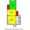 京成本線/京成臼井駅 徒歩5分 1階 築33年 2DKの間取り