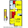 総武本線/四街道駅 徒歩17分 2階 建築中 1LDKの間取り