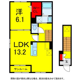 間取図 総武本線/物井駅 徒歩18分 2階 建築中