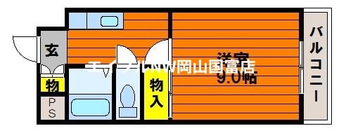 間取り図 サニークレスト清水