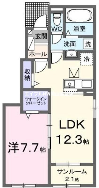 間取り図 山陽本線（中国）/高島駅 徒歩16分 1階 建築中