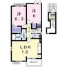 山陽本線（中国）/岡山駅 バス:48分:停歩20分 2階 築14年 2LDKの間取り