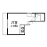 プレール京橋南町 1Kの間取り