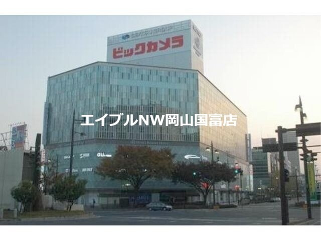 ビックカメラ岡山駅前店(電気量販店/ホームセンター)まで818m ライオンズタワー岡山表町