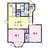 赤穂線（岡山県内）/伊部駅 徒歩14分 1階 築27年 2LDKの間取り