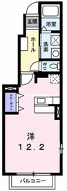 赤穂線（岡山県内）/高島駅 徒歩7分 1階 築15年 1Rの間取り