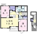 ラ　プランドールの間取図