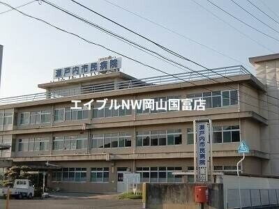 瀬戸内市立瀬戸内市民病院(病院)まで2111m 赤穂線（岡山県内）/邑久駅 徒歩19分 1階 築19年