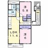 赤穂線（岡山県内）/香登駅 徒歩30分 2階 築16年 2LDKの間取り