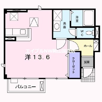 間取図 エヴァー・グレイス