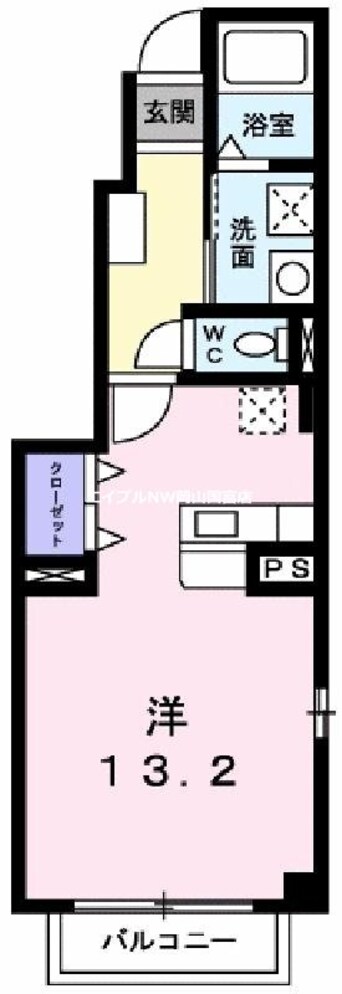 間取図 エンジェル　Ａ