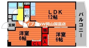 間取図 アリベ国富