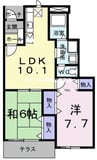 山陽本線（中国）/和気駅 徒歩17分 1階 築29年 2LDKの間取り