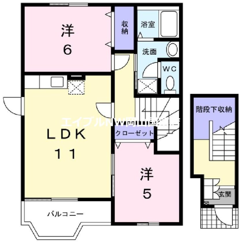 間取図 メゾンクレール