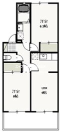 カーサ・ヴィーノ　Ｂの間取図