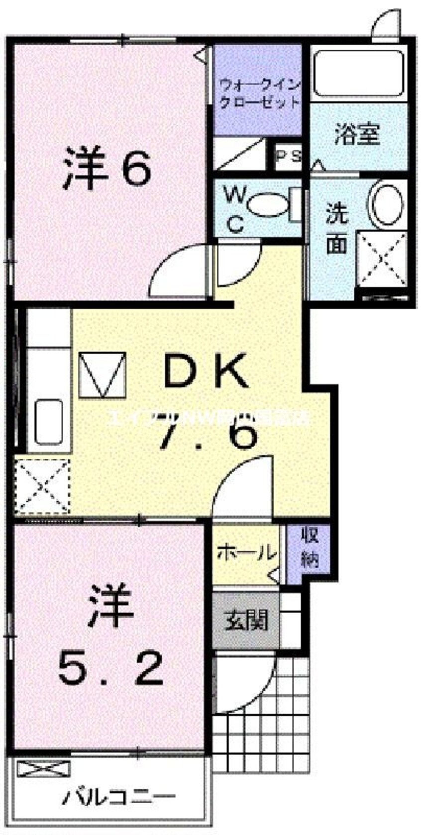 間取図 サンライズフェアスカイ