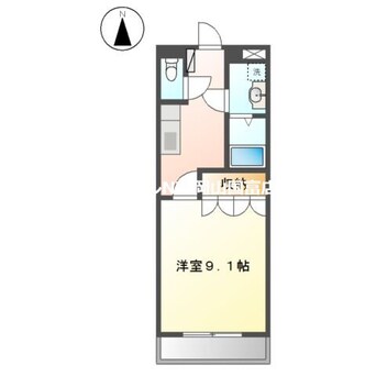 間取図 ペガサス和気Ⅱ番館