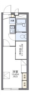 津山線/法界院駅 徒歩11分 1階 築19年 1Kの間取り