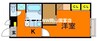 津山線/法界院駅 徒歩21分 1階 築21年 1Kの間取り