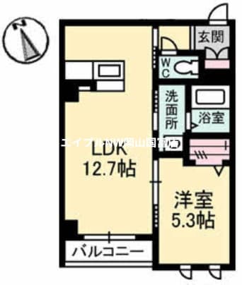 間取図 ラピス・スクエア