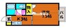 フェニックスＥ 1Kの間取り