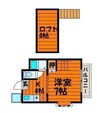 ステージア南方 1Kの間取り