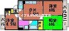パティオⅠ 3DKの間取り