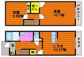 Fortuna松新町の間取図