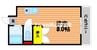 赤穂線（岡山県内）/大多羅駅 徒歩20分 1階 築29年 1Kの間取り