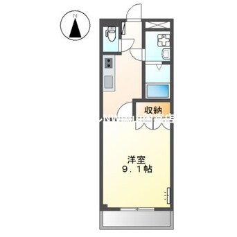 間取図 山陽本線（中国）/和気駅 徒歩13分 1階 築16年