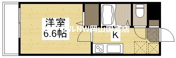 間取り図 山陽本線（中国）/西川原駅 徒歩17分 1階 築6年