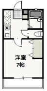 津山線/法界院駅 徒歩18分 1階 築27年 1Kの間取り