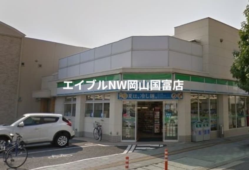 ファミリーマート岡山番町店(コンビニ)まで217m 岡山市電東山本線<岡山電気軌道>/柳川駅 徒歩14分 7階 築3年