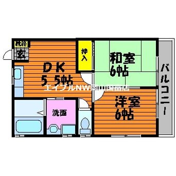 間取図 プレール鉄