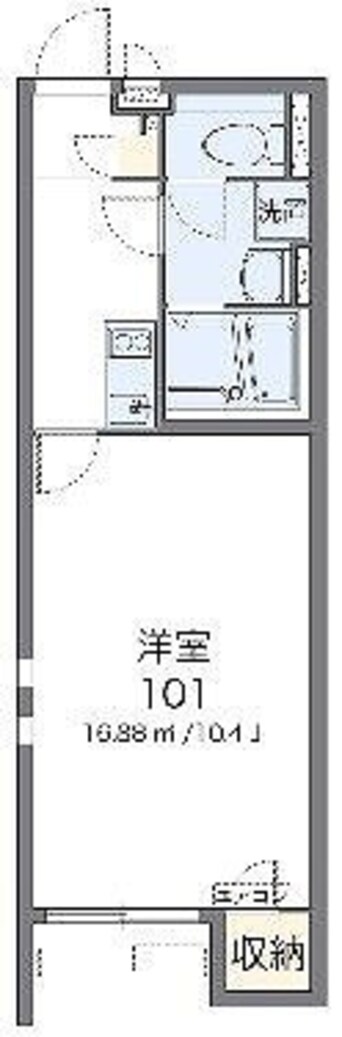 間取図 クレイノこもれび