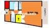 山陽本線（中国）/岡山駅 徒歩30分 3階 築34年 1Rの間取り