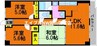ツインパレスＫ 3LDKの間取り