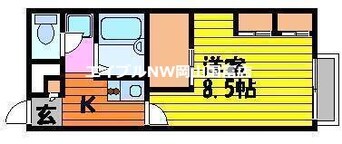 間取図 レオパレスカルチェ