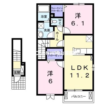 間取図 ブランシュⅡ